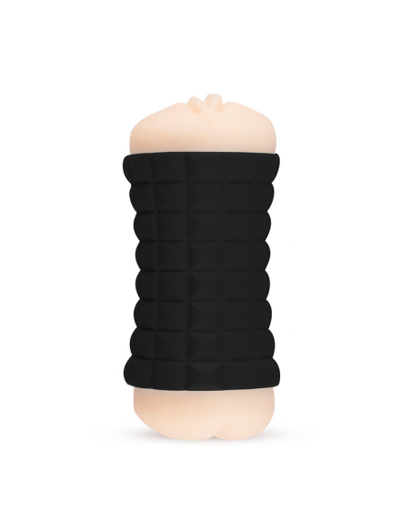 Masturbador Doble Gumy Womanvibe: Sensación Realista y Versatilidad para el Placer Masculino