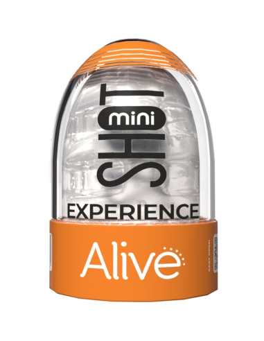 ALIVE - SHOT EXPERIENCE TRANSPARENTE Mini Masturbador | SexPlace.MX