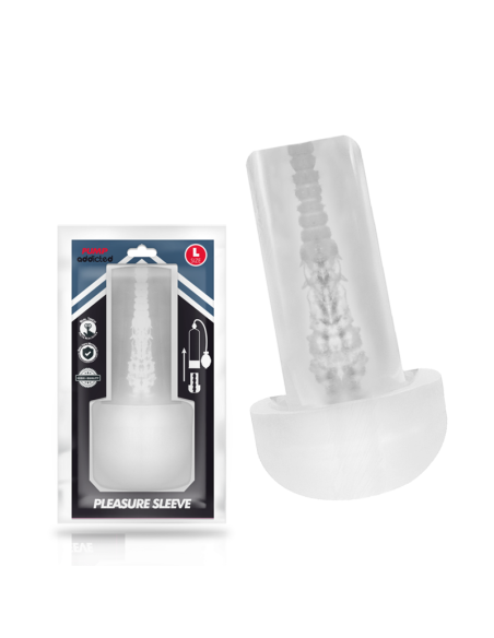 PUMP ADDICTED - PLEASURE SLEEVE: Masturbador Automático para Fantasías Voyeuristas