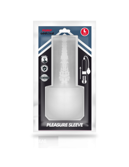 PUMP ADDICTED - PLEASURE SLEEVE: Masturbador Automático para Fantasías Voyeuristas
