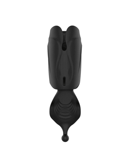 JAMYJOB - Masturbador Stroker Vibrador con 2 Motores y 9 Modos de Estimulación | Silicona Premium, Impermeable y Recargable