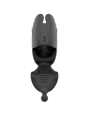 JAMYJOB - Masturbador Stroker Vibrador con 2 Motores y 9 Modos de Estimulación | Silicona Premium, Impermeable y Recargable
