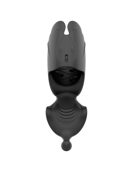 JAMYJOB - Masturbador Stroker Vibrador con 2 Motores y 9 Modos de Estimulación | Silicona Premium, Impermeable y Recargable