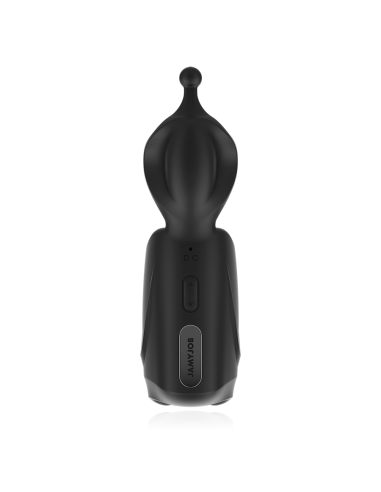 JAMYJOB - Masturbador Stroker Vibrador con 2 Motores y 9 Modos de Estimulación | Silicona Premium, Impermeable y Recargable