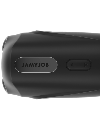 JAMYJOB - Masturbador Stroker Vibrador con 2 Motores y 9 Modos de Estimulación | Silicona Premium, Impermeable y Recargable