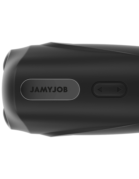 JAMYJOB - Masturbador Stroker Vibrador con 2 Motores y 9 Modos de Estimulación | Silicona Premium, Impermeable y Recargable