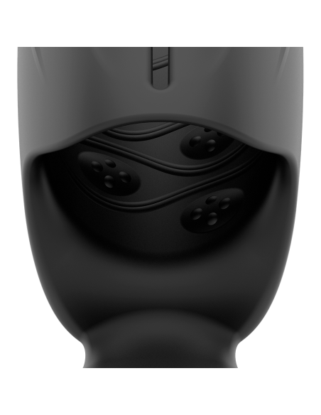 JAMYJOB - Masturbador Stroker Vibrador con 2 Motores y 9 Modos de Estimulación | Silicona Premium, Impermeable y Recargable