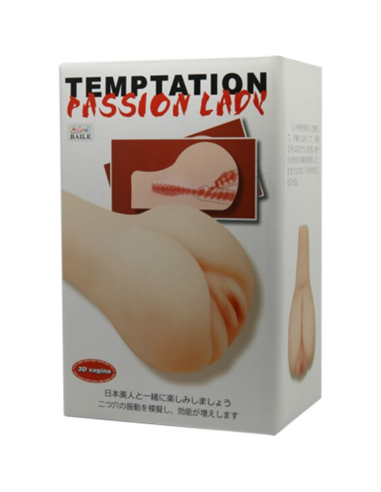 BAILE - MASTURBADOR PASSION LADY 3D VAGINA: Experiencia Realista y Potentes Vibraciones para el Placer Masculino
