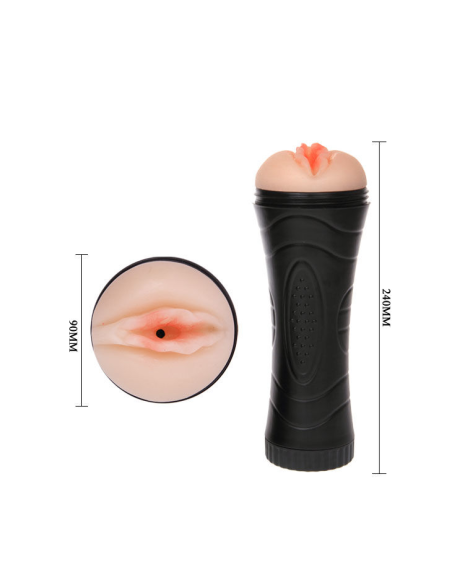 BAILE - PUSSY VAGINA VIBRADORA 7 RITMOS CIBERSKYN | Placer Realista para Hombres