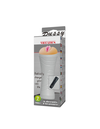 BAILE - PUSSY VAGINA VIBRADORA 7 RITMOS CIBERSKYN | Placer Realista para Hombres