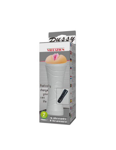 BAILE - PUSSY VAGINA VIBRADORA 7 RITMOS CIBERSKYN | Placer Realista para Hombres