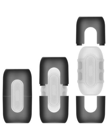 JAMYJOB Turbo Masturbador Doble: Placer Inigualable con Vagina y Boca