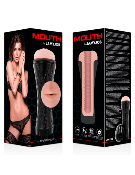 JAMYJOB - MOUTH MASTURBADOR: Placer Realista y Sensación de Boca para Hombres