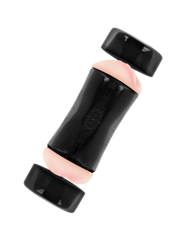 JAMYJOB - Masturbador Doble Entrada Vagina y Ano | Placer Realista y Fácil Limpieza