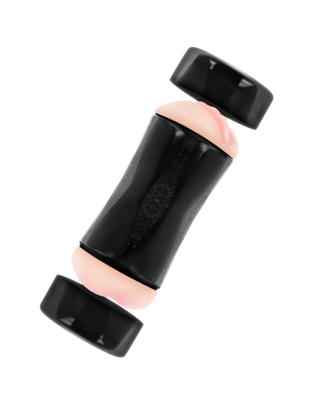 JAMYJOB - Masturbador Doble Entrada Vagina y Ano | Placer Realista y Fácil Limpieza