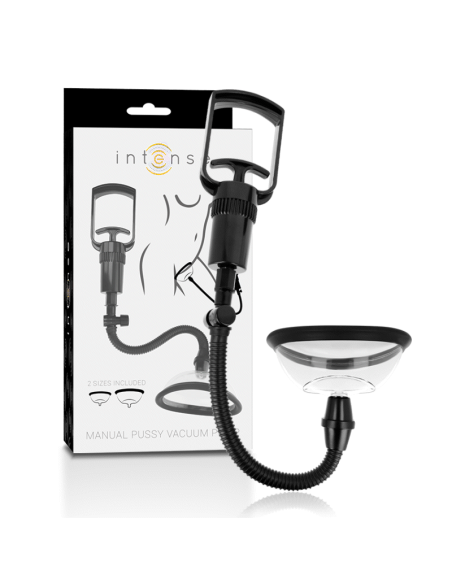 INTENSE - Bomba Manual Vaginal con Copas Intercambiables para Aumentar Sensibilidad y Flujo Sanguíneo