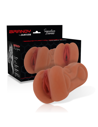 JAMYJOB SIGNATURE - MASTURBADOR VAGINA BRINDY: Placer y Bienestar Masculino