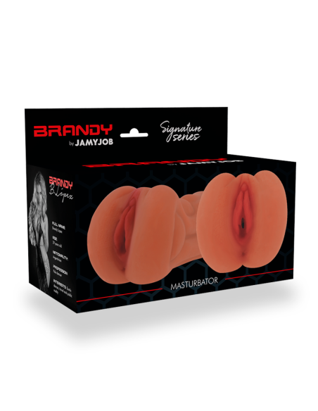 JAMYJOB SIGNATURE - MASTURBADOR VAGINA BRINDY: Placer y Bienestar Masculino