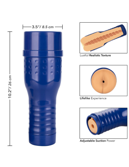 Masturbador Anal Tarra White - Placer Realista y Legendario | PRIVATE