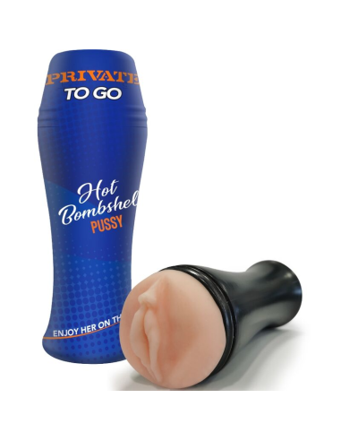 Masturbador Hot Bombshell To Go - PRIVATE: Placer Compacto y Discreto para Llevar
