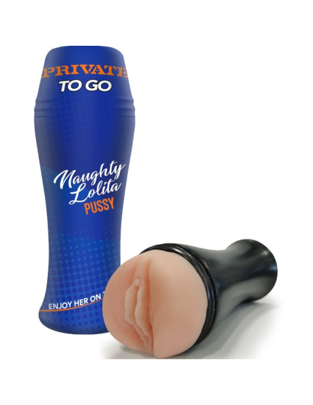 Masturbador Naughty Lolita To Go de PRIVATE - Placer Compacto y Discreto para Viajes