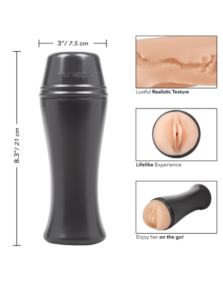 Masturbador Naughty Lolita To Go de PRIVATE - Placer Compacto y Discreto para Viajes