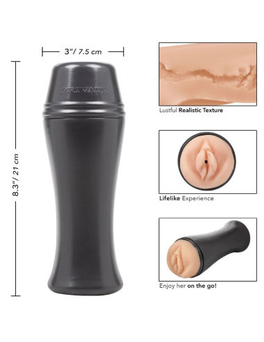 Masturbador Horny Cougar To Go de PRIVATE - Placer Compacto y Discreto para Viajes