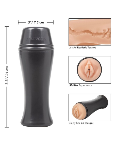 Masturbador Horny Cougar To Go de PRIVATE - Placer Compacto y Discreto para Viajes