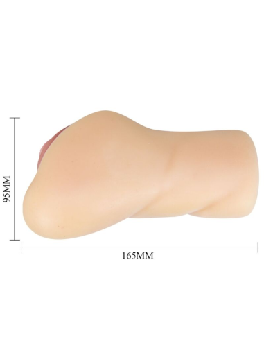 CRAZY BULL - ELIANA: Realista Masturbador Vaginal con Sensaciones Únicas y Diseño Impermeable