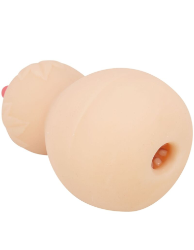 CRAZY BULL - Masturbador Calabash en Forma de Pecho para Placer Intenso y Acariciador