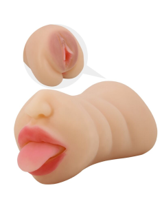CRAZY BULL - SARAH Mastubador Vagina Boca Doble Entrada | SexPlace.MX