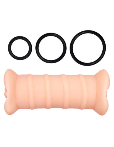 CRAZY BULL - EMMA: Masturbador Doble Vagina Realista