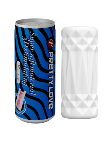 Pretty Love Lata Masturbador Masculino 3D Modelo 2 | Placer Realista y Discreto