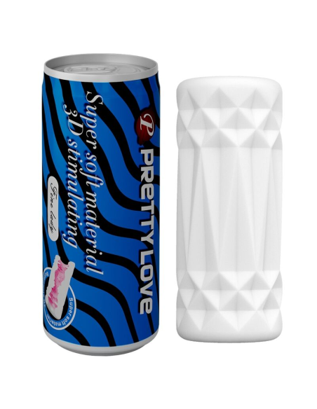 Pretty Love Lata Masturbador Masculino 3D Modelo 2 | Placer Realista y Discreto