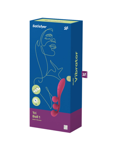 Satisfyer Tri Ball 1: Multivibrador Rojo para Estimulació