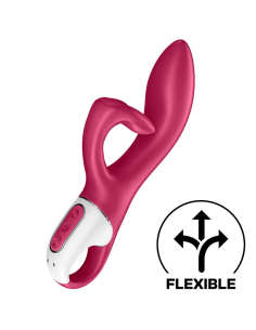 SATISFYER - EMBRACE ME VIBRADOR PUNTO G ROJO