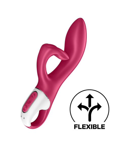 SATISFYER - EMBRACE ME VIBRADOR PUNTO G ROJO