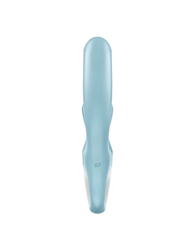 SATISFYER - LOVE ME VIBRADOR RABBIT AZUL