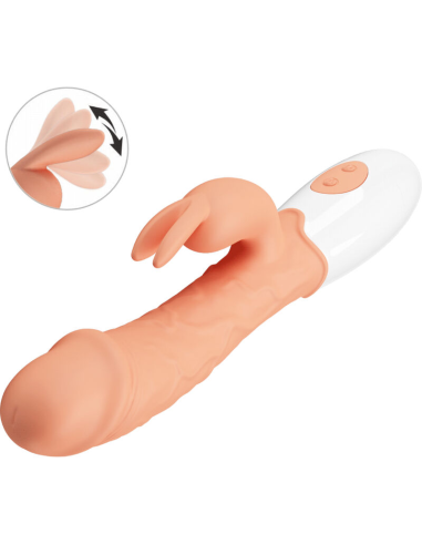 Pretty Love Easter Bunny: Vibrador Conejo con Estimulador - 30 Modos de Vibración