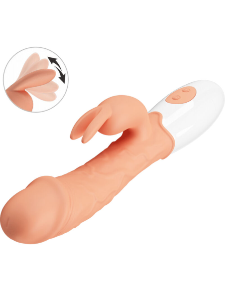 Pretty Love Easter Bunny: Vibrador Conejo con Estimulador - 30 Modos de Vibración