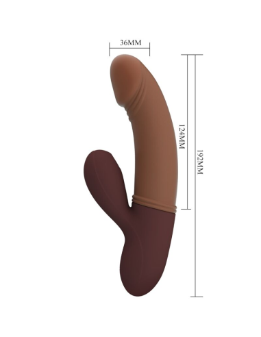 PRETTY LOVE - KANE Vibrador Punto G Y Succionador | SexPlace.MX
