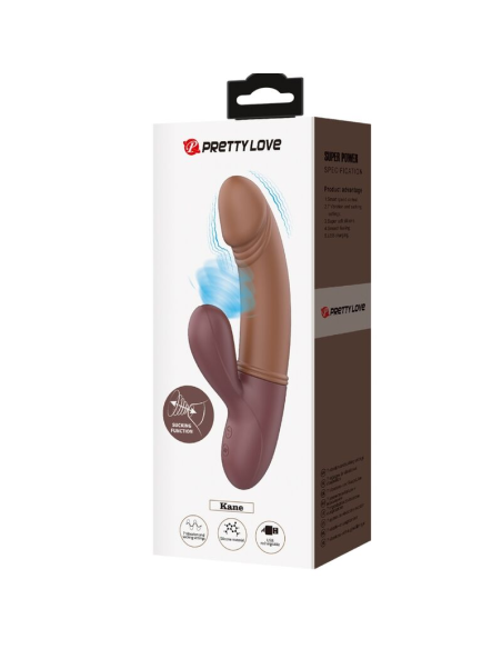 PRETTY LOVE - KANE Vibrador Punto G Y Succionador | SexPlace.MX