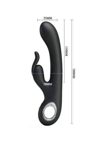 PRETTY LOVE - CARINA Vibrador De Clitoris Y Punto G | SexPlace.MX