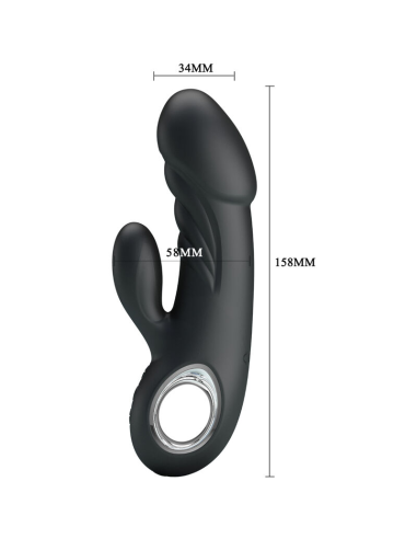 PRETTY LOVE - ANSEL Vibrador Estimulador Punto G Y Clitoris | SexPlace