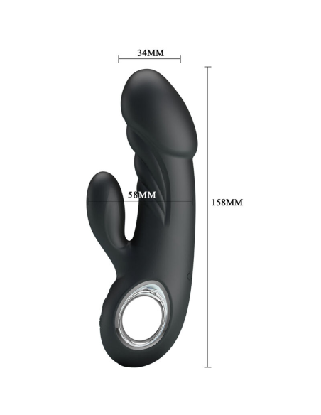 PRETTY LOVE - ANSEL Vibrador Estimulador Punto G Y Clitoris | SexPlace