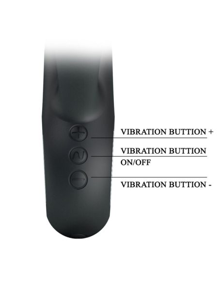 PRETTY LOVE - ANSEL Vibrador Estimulador Punto G Y Clitoris | SexPlace