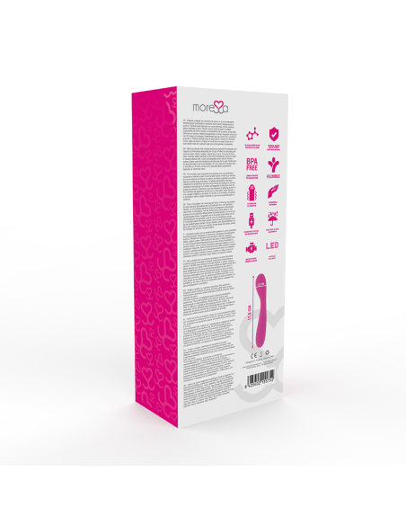 MORESSA Druso - Masajeador Duo Punto G y Suero Pelvico Premium Recargable en Silicona