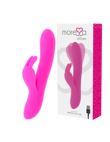 MORESSA Ethan: Vibrador Silicona Premium con Efecto Wave y Potente Estimulación del Punto G y Clítoris