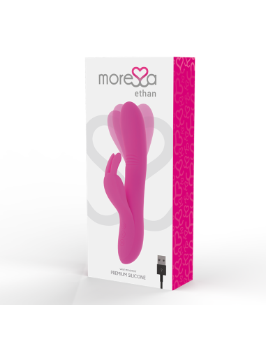 MORESSA Ethan: Vibrador Silicona Premium con Efecto Wave y Potente Estimulación del Punto G y Clítoris