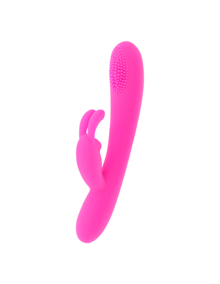 MORESSA Gino - Vibrador Masajeador Vaginal Premium de Silicona Recargable con 7 Modos de Vibración y Sistema Tickling
